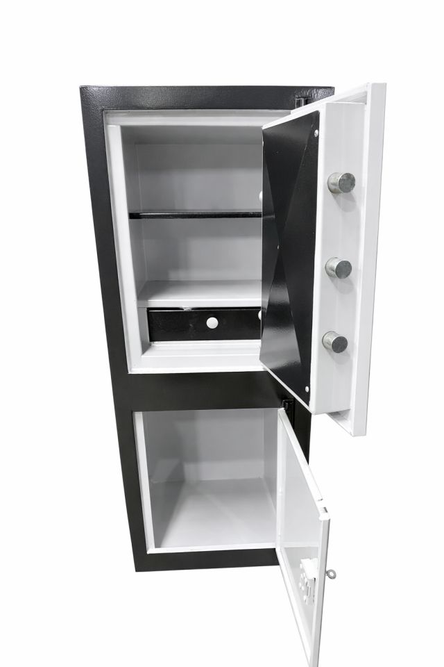 KÇ105-ÇK Model Ev Ofis Tipi Yangına Dayanıklı Çelik Para Kasası 105 cm 180 KG